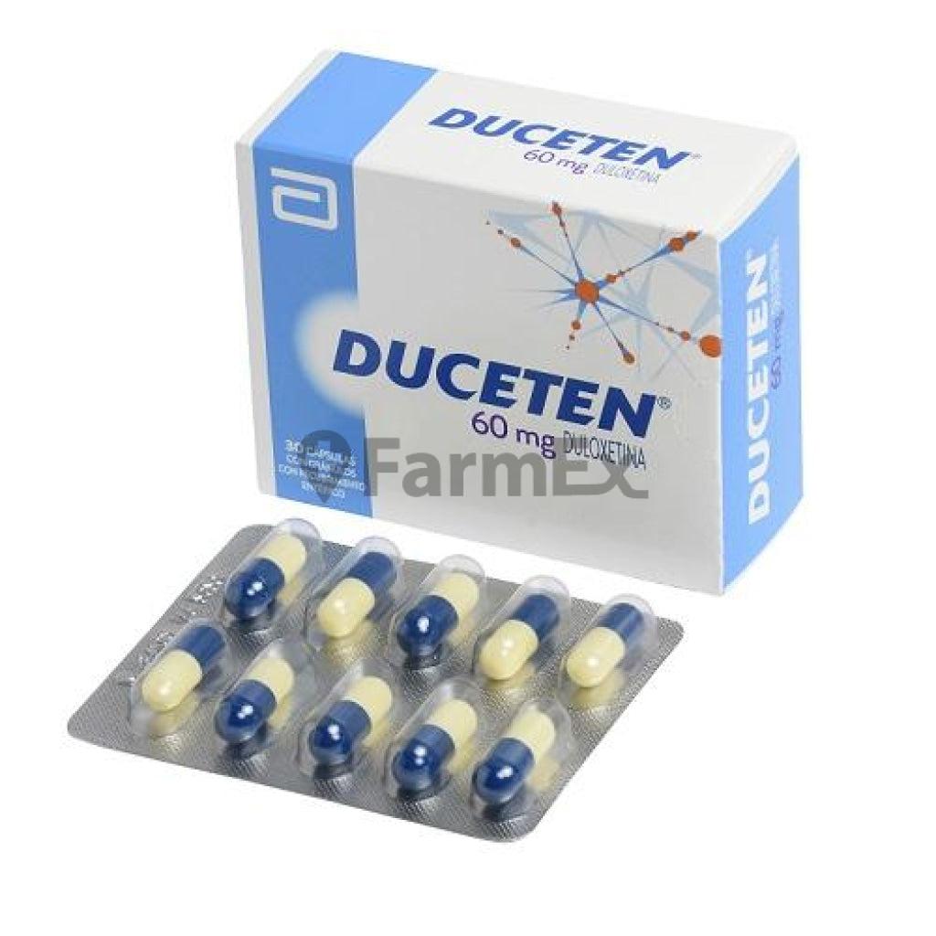 Duceten 60 mg x 30 capsulas(Abbott) ABBOTT-RECALCINE